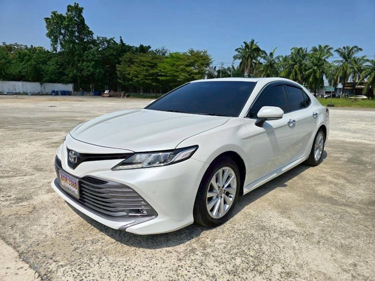 Toyota Camry 2019 2.5 G เบนซิน เกียร์อัตโนมัติ ขาว รูปที่ 3