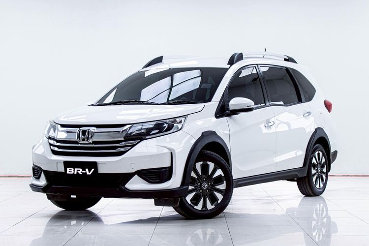 Honda BR-V 2019 1.5 V Utility-car เบนซิน ไม่ติดแก๊ส เกียร์อัตโนมัติ ขาว รูปที่ 4