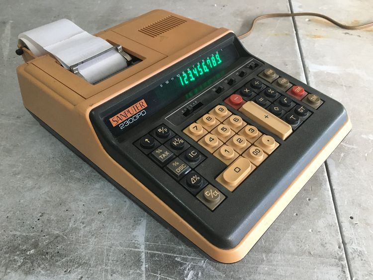 เครื่องคิดเลขวินเทจ ยุค 80 รูปที่ 3