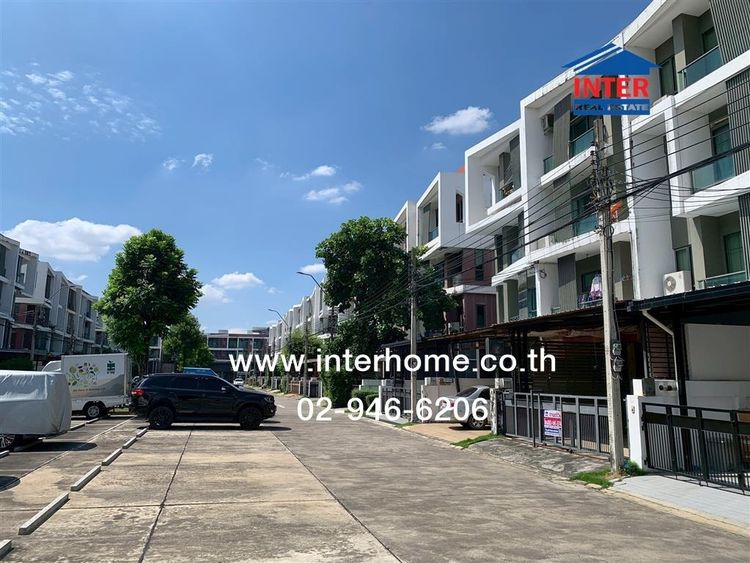 โฮมออฟฟิศ 4 ชั้น 30.9 ตร.ว. หมู่บ้านบี-อเวนิว วัชรพล ถนนสุขาภิบาล5 ถนนสายไหม เขตสายไหม กรุงเทพมหานคร