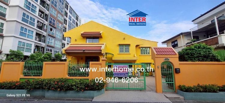 บ้านเดี่ยว 2 ชั้น 109 ตร.ว. บ้านเดี่ยว ซอยเฟื่องฟู ถนนรัชดาภิเษก ใกล้MRTสุทธิสาร ถนนรัชดาภิเษก ถนนสุทธิสาร เขตบางกะปิ กรุงเทพมหานคร