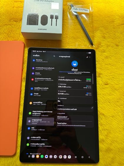 Samsung Tab S9 Plus-5G-12-256GB รูปที่ 3