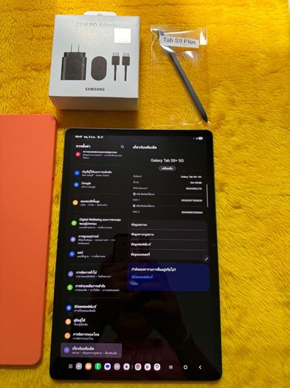 Samsung Tab S9 Plus-5G-12-256GB รูปที่ 2