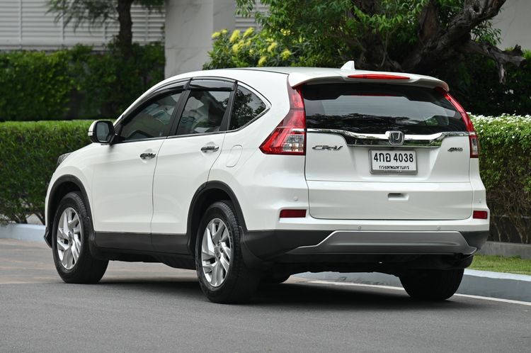 Honda CR-V 2016 2.0 E 4WD Utility-car เบนซิน ไม่ติดแก๊ส เกียร์อัตโนมัติ ขาว รูปที่ 3