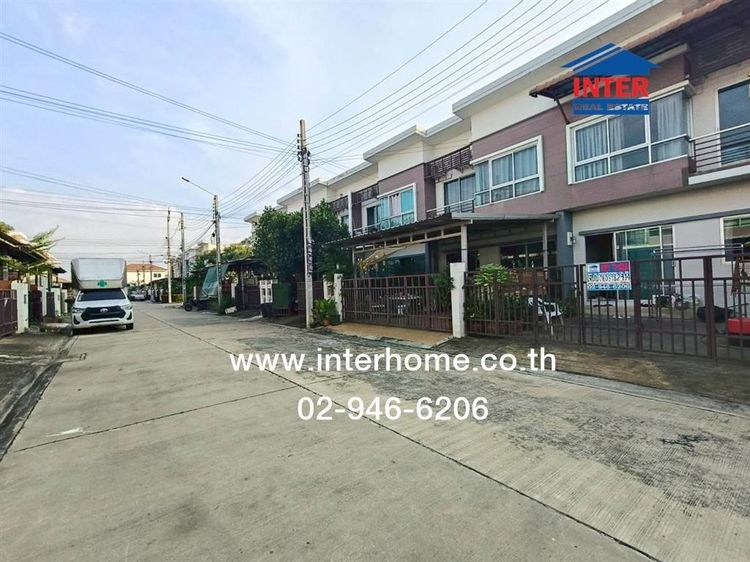 ทาวน์เฮ้าส์ 2 ชั้น 20.7 ตร.ว. หมู่บ้านโนโววิลล์ วงแหวน-บางใหญ่ ใกล้ดูโฮมบางบัวทอง ซอยคลองลากค้อน ถนนสะพานนนทบุรี-บางบัวทอง บางบัวทอง นนทบุรี รูปที่ 2