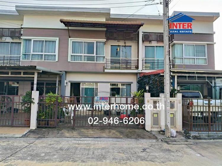 ทาวน์เฮ้าส์ 2 ชั้น 20.7 ตร.ว. หมู่บ้านโนโววิลล์ วงแหวน-บางใหญ่ ใกล้ดูโฮมบางบัวทอง ซอยคลองลากค้อน ถนนสะพานนนทบุรี-บางบัวทอง บางบัวทอง นนทบุรี