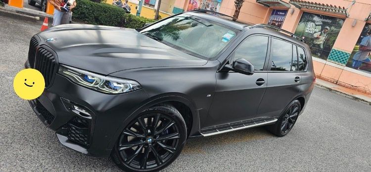 BMW X7 2021 3.0 M50d 4WD Utility-car ดีเซล ไม่ติดแก๊ส เกียร์อัตโนมัติ ดำ รูปที่ 3