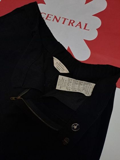 กางเกงสแลคขายาวสีดำ แบรนด์ Giordano‼️ รูปที่ 4