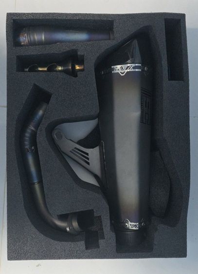 ท่อsc xmax300 ใช้ได้สองอาทิตย์มีรอยบุบนิดหน่อยคับ ถามลดราคาได้