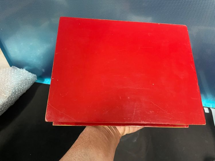 กล่องไม้บุกำมะหยี่ สภาพสวย รูปที่ 4