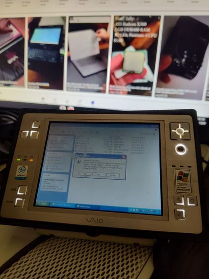 ขายคอมในฝันในอดีตของใครหลายคนUMPC SONY VAIO PCG 1H2P ตอนออกใหม่ราคาเกินแสนบาทสำหรับนำไปสะสมขาย 2500 รูปที่ 4