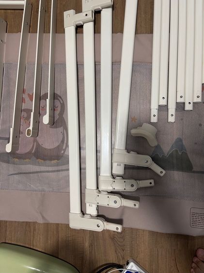 ที่กั้นเหล็กทารกตกเตียงยี่ห้อ Glowy รูปที่ 5