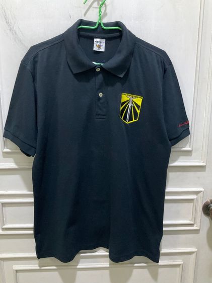บริจาคเสื้อคอโปโลแขนสั้น สีดำ ไซด์ M อก 40 ยาว 26 นิ้ว 