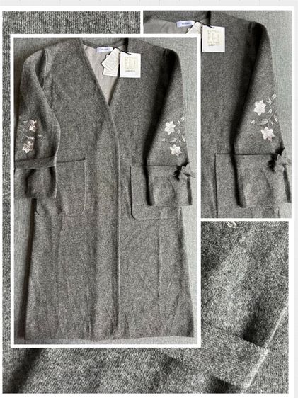 ☘️ของใหม่ป้ายห้อย เสื้อคลุมกันหนาวยาว แบรนด์ Mystrada