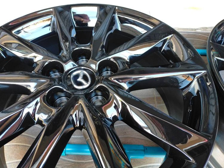 แม็กมาสด้า ขอบ18 กว้าง7 et50 (สีอบpowder coat) ใส่มาสด้า30 cx3 cx5 cx30 รูปที่ 7