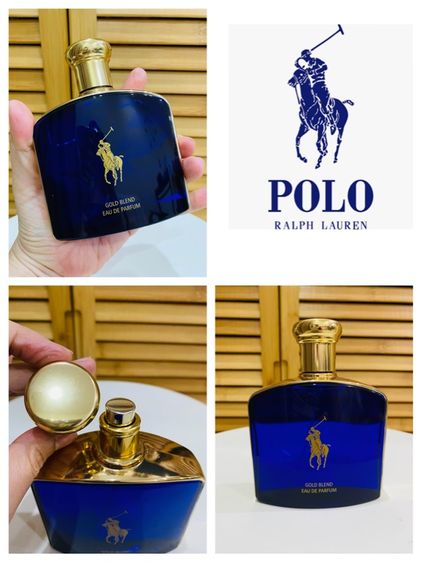 ชาย น้ำหอมแท้💯 Ralph Lauren Polo Blue Gold Blend EDP 125ml (No Box)