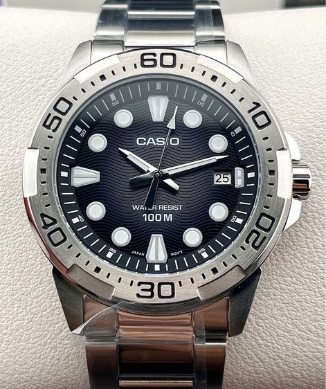 หลากสี Casio Japan Movt Tuna Black Steel Watch