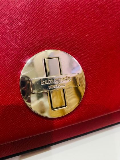  กระเป๋าสะพายข้าง แท้ 💯Kate Spade New York รุ่น Newbury Lane Sally สีแดง  รูปที่ 8
