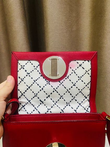  กระเป๋าสะพายข้าง แท้ 💯Kate Spade New York รุ่น Newbury Lane Sally สีแดง  รูปที่ 9