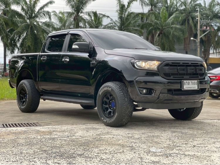 Ford Ranger 2019 2.2 Hi-Rider XLT Pickup ดีเซล ไม่ติดแก๊ส เกียร์อัตโนมัติ ดำ