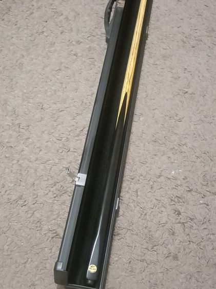 ไม้คิวสนุ๊กเกอร์ snooker cue ไม้ท่อนเดียวพร้อมกล่องใส่ไม้ รูปที่ 2