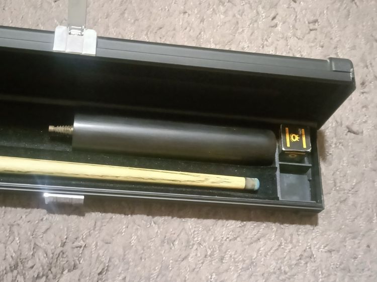ไม้คิวสนุ๊กเกอร์ snooker cue ไม้ท่อนเดียวพร้อมกล่องใส่ไม้ รูปที่ 3