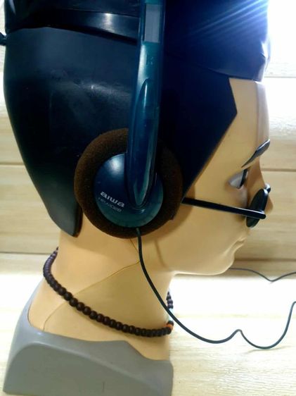 ขายหูฟังวินเทจ AIWA HP M028 หูฟังยุคเทป CD ฟองน้ำดั้งเดิมยังสวยนุ่มหู เสียงดีสมชื่อAIWA สภาพสวยหายาก
