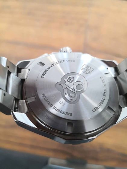 TAG Heuer 43 mm Aquaracer 300M Quartz CAY1110.BA0927 Watch รูปที่ 8