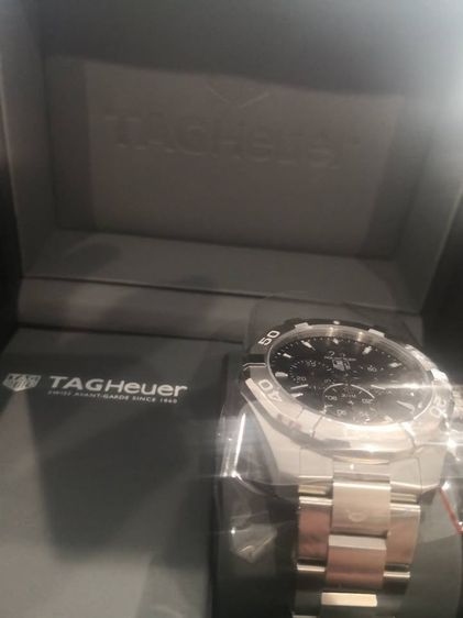 TAG Heuer 43 mm Aquaracer 300M Quartz CAY1110.BA0927 Watch รูปที่ 10