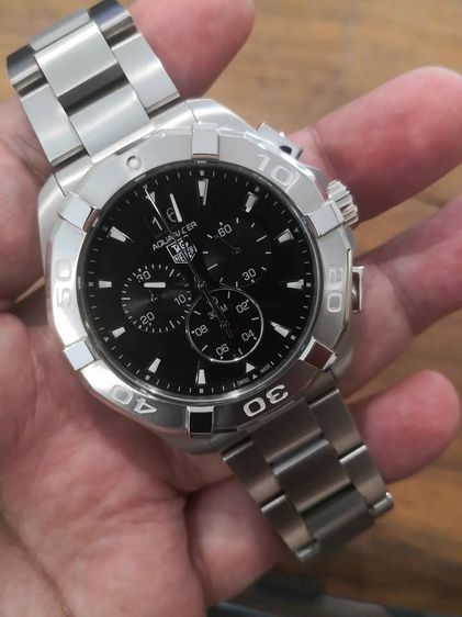 TAG Heuer 43 mm Aquaracer 300M Quartz CAY1110.BA0927 Watch รูปที่ 2