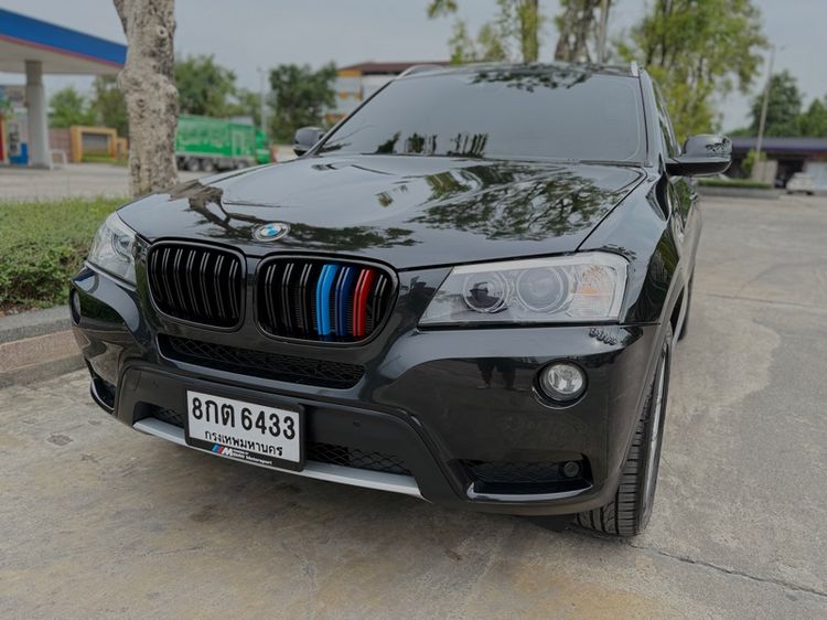รถ BMW X3 2.0 xDrive20d 4WD สี ดำ
