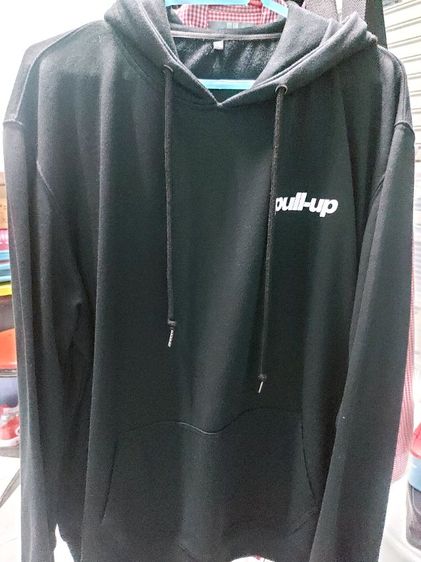 เสื้อกันหนาวสีดำมาร์คต้วน GOT7มือสองชายหญิง รูปที่ 4