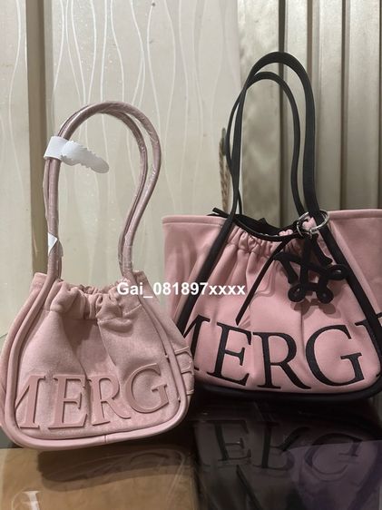 หญิง ชมพู อื่นๆ กระเป๋า MERGE A Day Bag Mini in suede