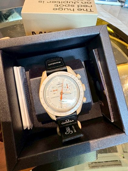 อื่นๆ นาฬิกา Swatch x Omega Bioceramic Moonswatch Mission to Jupiter (มือสอง)