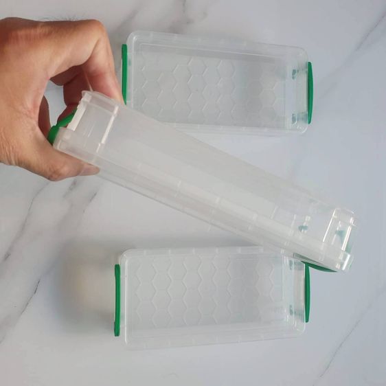 กล่องใส่อาหาร ฝาล็อค 3 ชิ้น 100 บาท ส่งฟรี