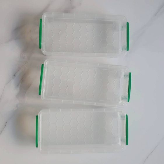 กล่องใส่อาหาร ฝาล็อค 3 ชิ้น 100 บาท ส่งฟรี รูปที่ 3