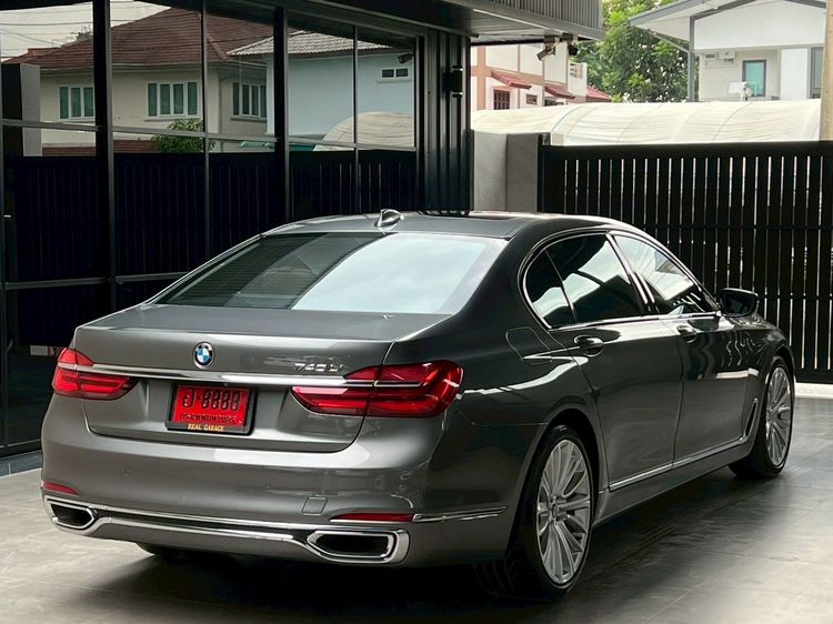 BMW Series 7 2017 740Li Sedan เบนซิน ไม่ติดแก๊ส เกียร์อัตโนมัติ เทา รูปที่ 4