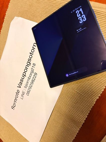 Samsung Fold 7 สีน้ำเงินไร้ตำหนิ
