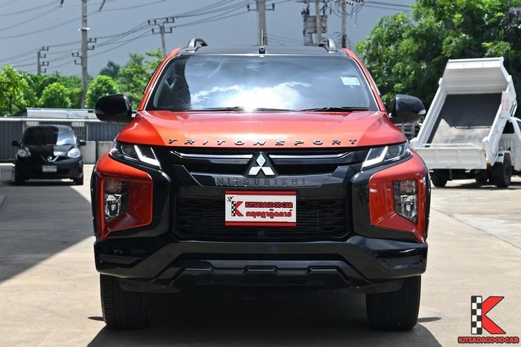 Mitsubishi Triton 2022 All New Double Cab 2.4 GT Plus ATHLETE Pickup ดีเซล ไม่ติดแก๊ส เกียร์อัตโนมัติ ส้ม รูปที่ 2