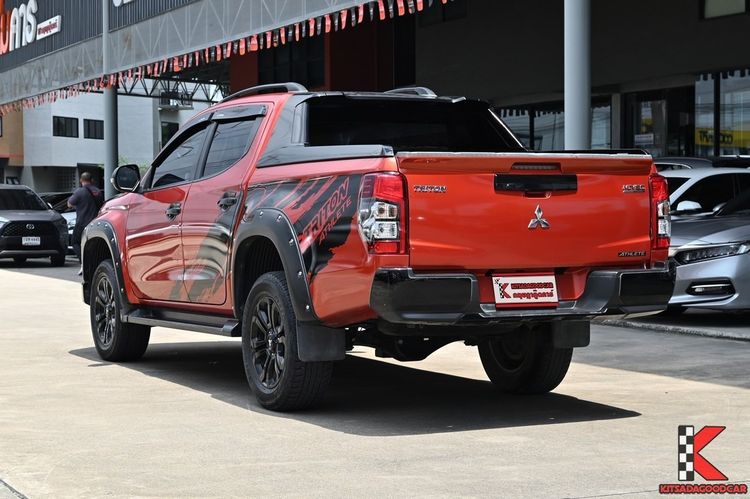 Mitsubishi Triton 2022 All New Double Cab 2.4 GT Plus ATHLETE Pickup ดีเซล ไม่ติดแก๊ส เกียร์อัตโนมัติ ส้ม รูปที่ 3