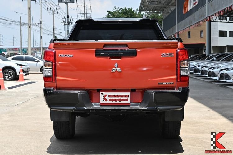 Mitsubishi Triton 2022 All New Double Cab 2.4 GT Plus ATHLETE Pickup ดีเซล ไม่ติดแก๊ส เกียร์อัตโนมัติ ส้ม รูปที่ 4