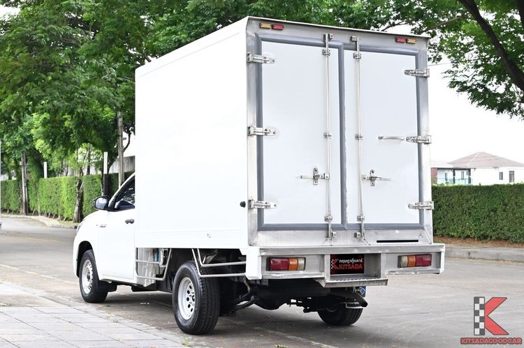 Toyota Hilux Revo 2023 2.4 Entry Pickup ดีเซล ไม่ติดแก๊ส เกียร์ธรรมดา ขาว รูปที่ 3