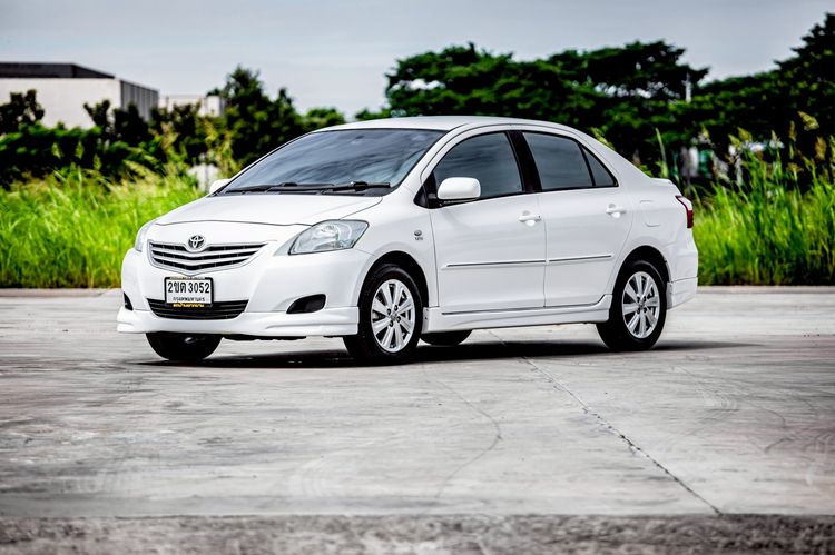 Toyota Vios 2011 1.5 E Sedan เบนซิน เกียร์อัตโนมัติ ขาว รูปที่ 3