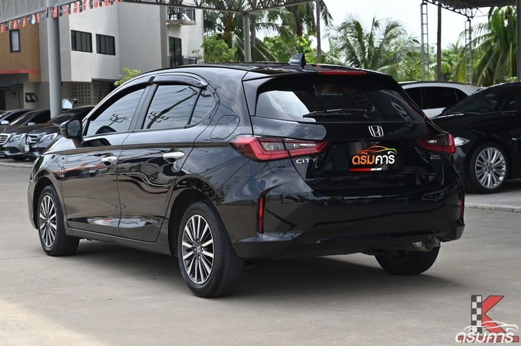 Honda City 2022 1.0 SV Sedan เบนซิน ไม่ติดแก๊ส เกียร์อัตโนมัติ ดำ รูปที่ 3