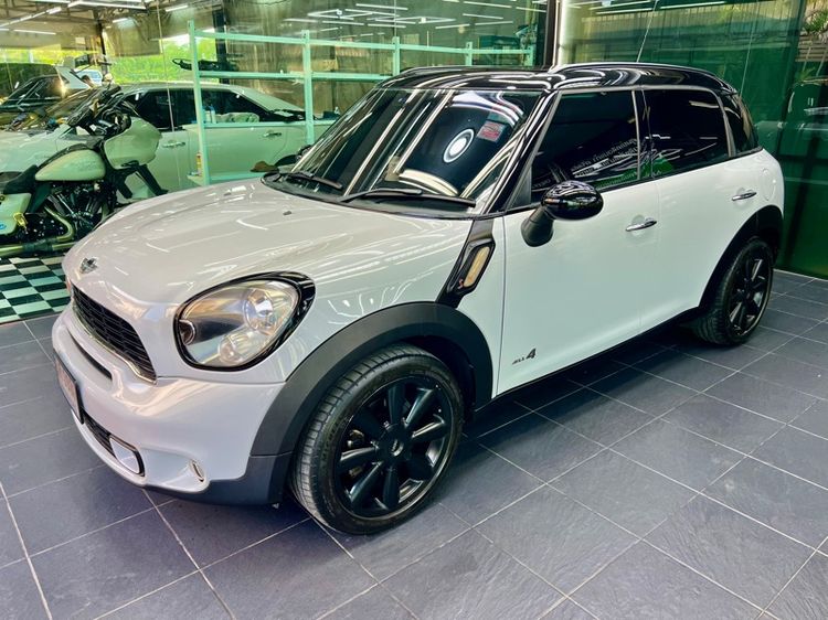 Mini COUNTRYMAN 2012 1.6 S ALL4 4WD Sedan เบนซิน ไม่ติดแก๊ส เกียร์อัตโนมัติ ขาว รูปที่ 2