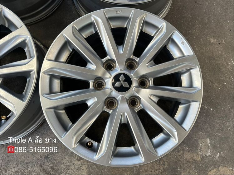 ✨ล้อแม็ก 6รู139✨Mitsu Triton Plus ขอบ 17💖สภาพสวย💖 รูปที่ 3