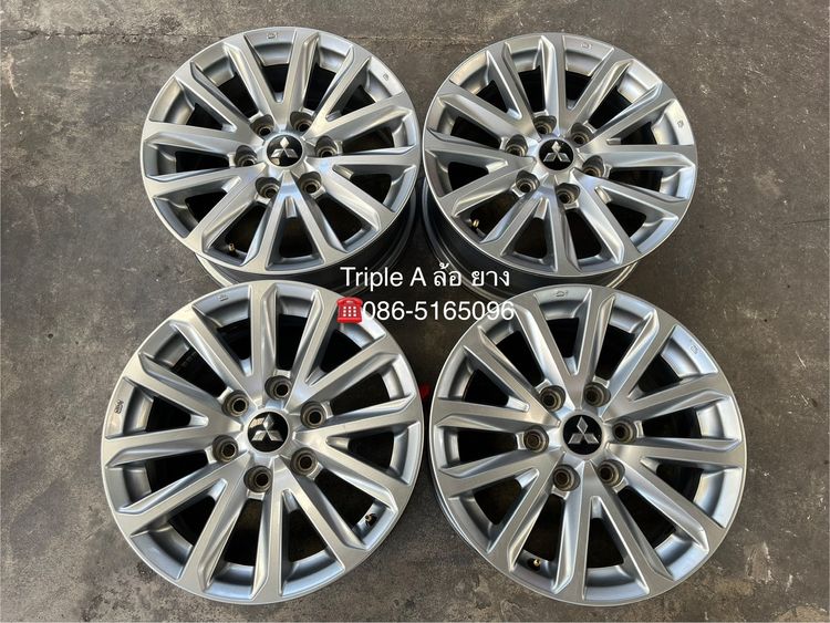 ✨ล้อแม็ก 6รู139✨Mitsu Triton Plus ขอบ 17💖สภาพสวย💖 รูปที่ 7