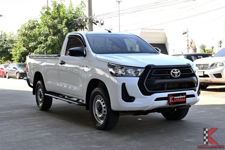 Toyota Hilux Revo 2023 2.8 ENTRY STANDARD CAB Pickup ดีเซล ไม่ติดแก๊ส เกียร์อัตโนมัติ ขาว