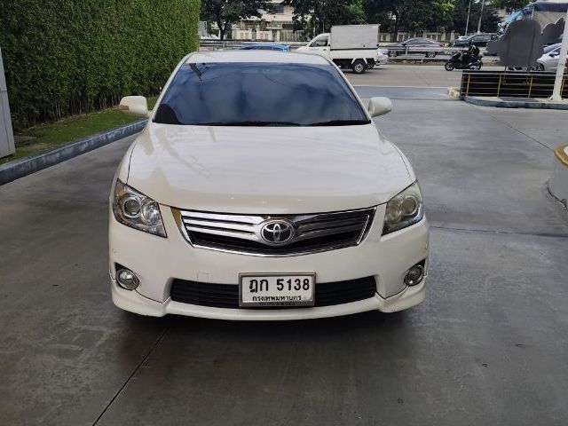 Toyota Camry 2009 2.4 Hybrid Sedan เบนซิน ไม่ติดแก๊ส เกียร์อัตโนมัติ ขาว รูปที่ 2