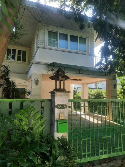 มีบางส่วน ไม่ใช่ บ้านเดี่ยวให้เช่า ย่านนนทบุรี หมู่บ้านธนานนท์ บรรยากาศร่มรื่น รูปที่ 2